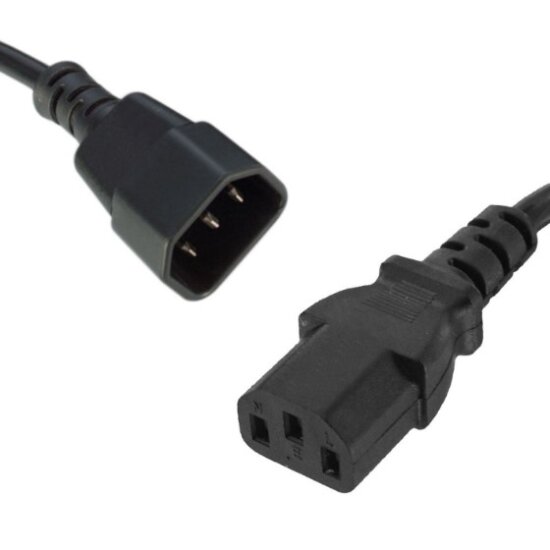 8Ware Power Cable Extension IEC C14 Male IEC C13 F-preview.jpg